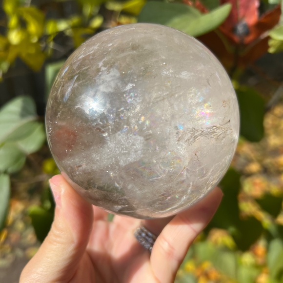 Clear (15 ) Quartz sphere | crystal - Picture 6 of 14